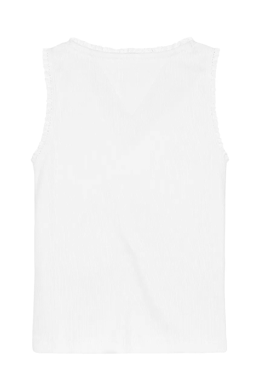 Tommy Hilfiger gyerek top fehér, KG0KG08588 termék 2. képe
