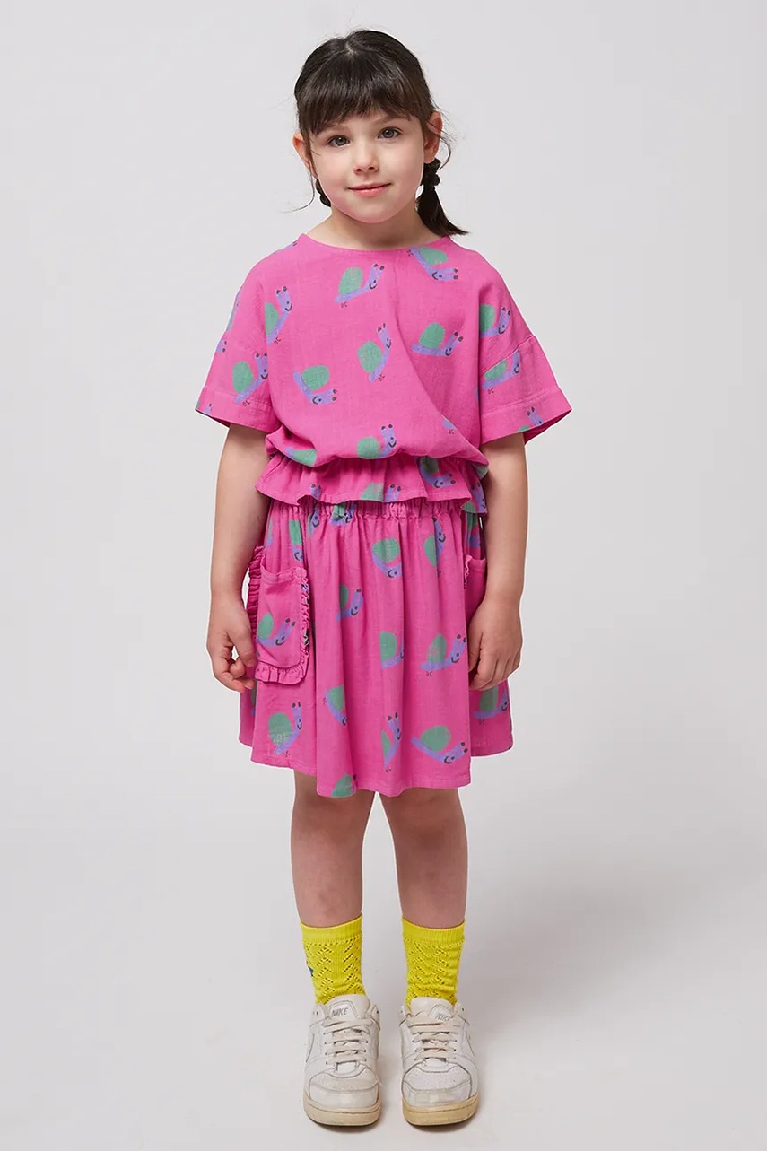 Dětské lněné tričko Bobo Choses Funny Snail (obrázek 6)