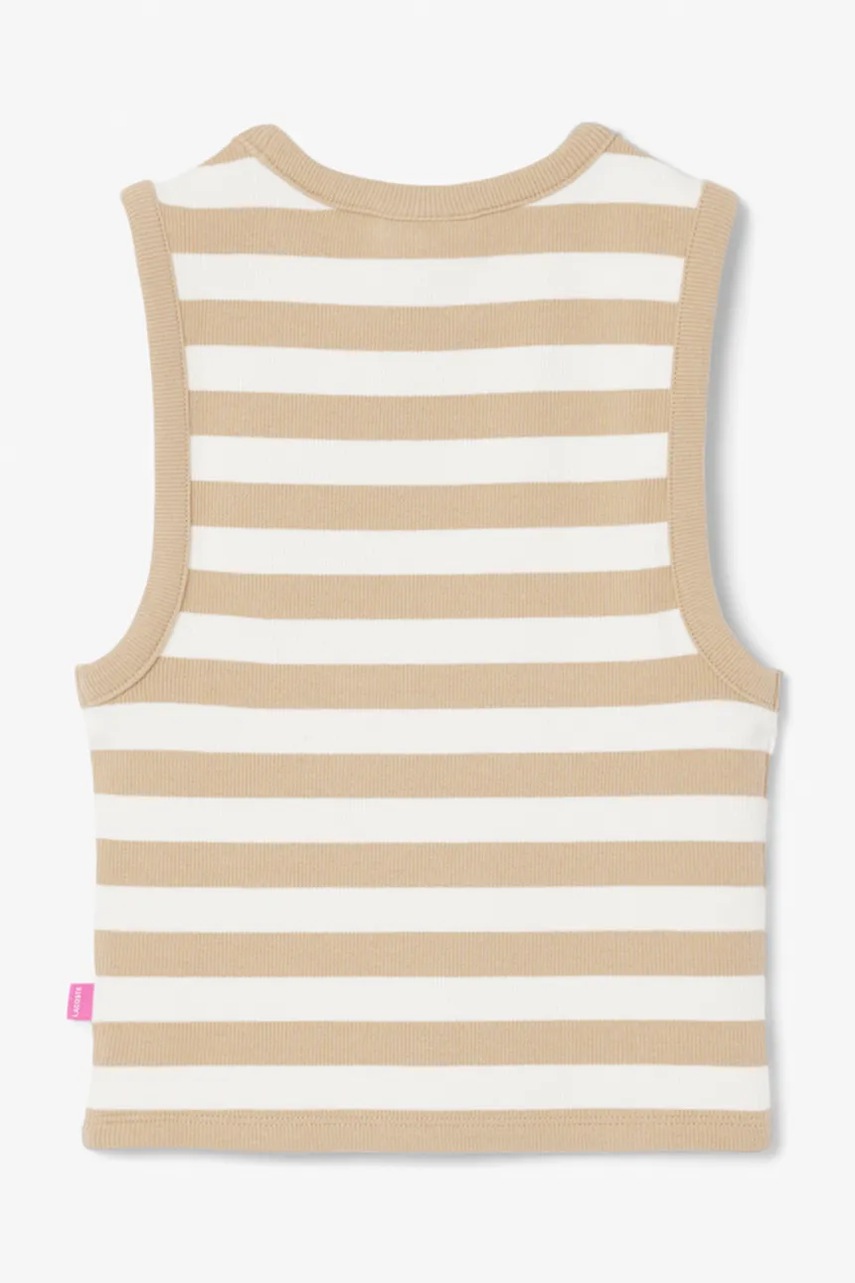 Детский топ Lacoste цвет бежевый TJ8759