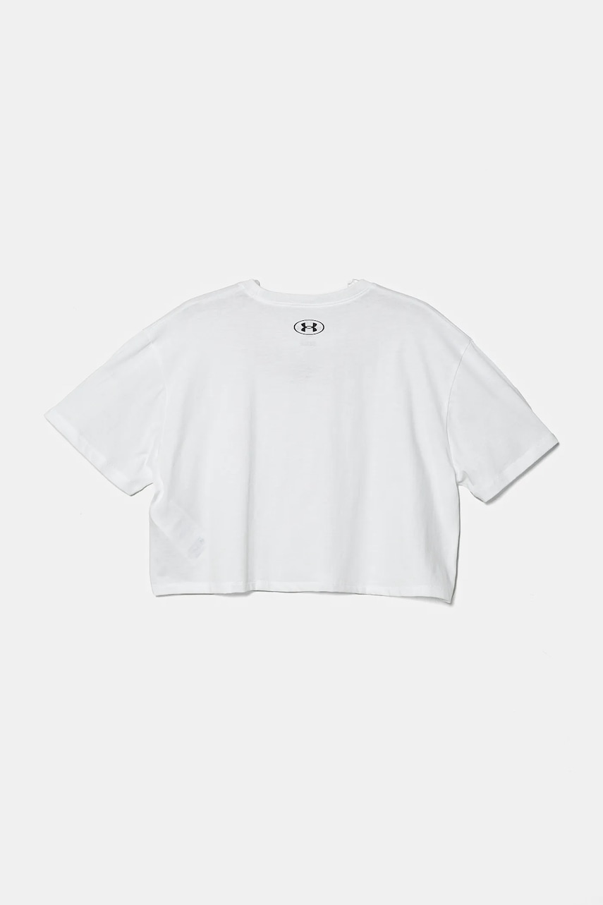 Детская футболка Under Armour Rival SS цвет белый 1389755 Детская футболка Under Armour Rival SS цвет белый 1389755