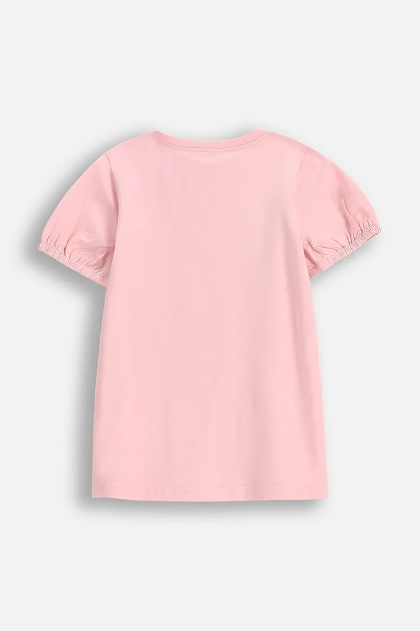 Футболка Coccodrillo цвет розовый NOSTALGIC MEADOW GIRL KIDS