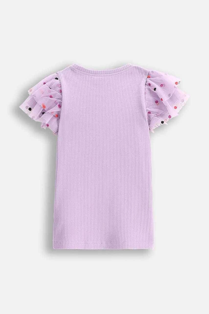 Футболка Coccodrillo цвет фиолетовый REBEL GIRL KIDS Футболка Coccodrillo цвет фиолетовый REBEL GIRL KIDS