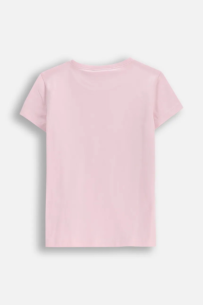 Футболка Coccodrillo цвет розовый EVERYDAY GIRL