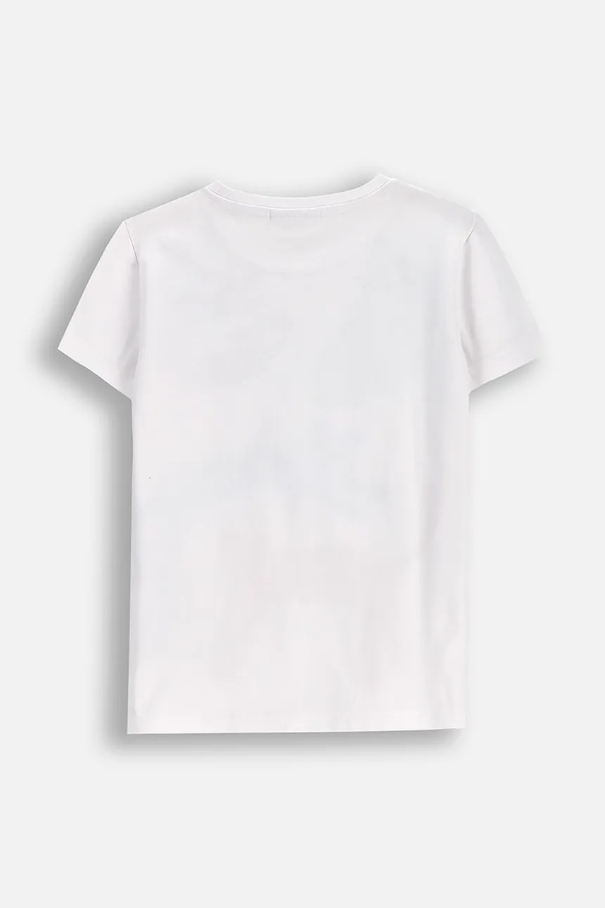 Футболка Coccodrillo цвет белый EVERYDAY GIRL
