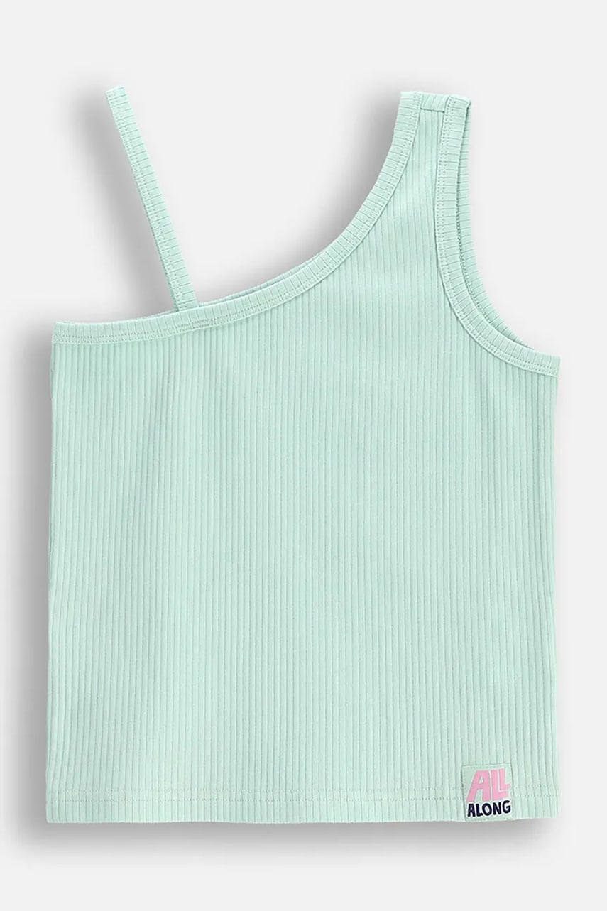 Coccodrillo tricou culoarea turcoaz, HOLIDAY SPLASH GIRL JUNIOR