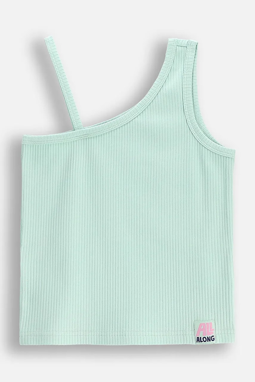 Coccodrillo tricou culoarea turcoaz, HOLIDAY SPLASH GIRL JUNIOR