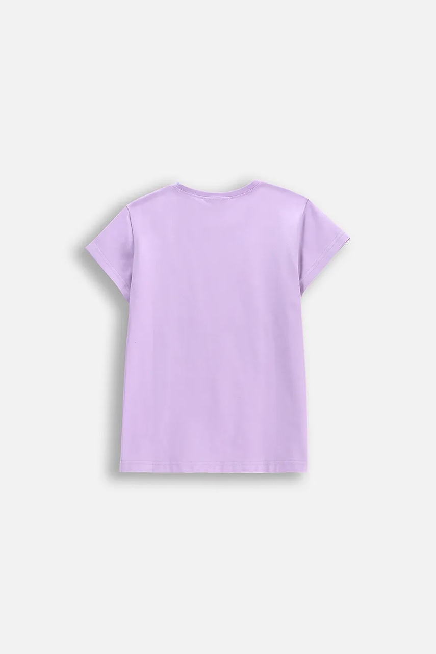 Футболка Coccodrillo цвет фиолетовый EVERYDAY GIRL Футболка Coccodrillo цвет фиолетовый EVERYDAY GIRL