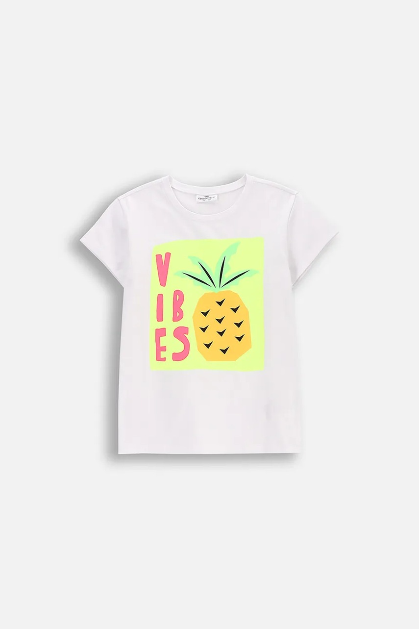 Coccodrillo tricou culoarea alb, EVERYDAY GIRL