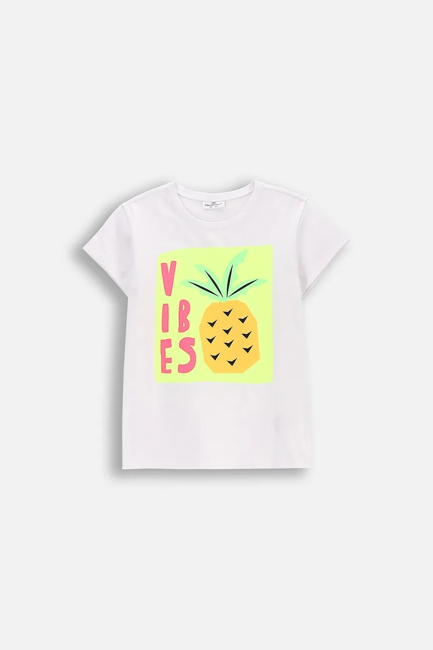 Coccodrillo tricou culoarea alb, EVERYDAY GIRL