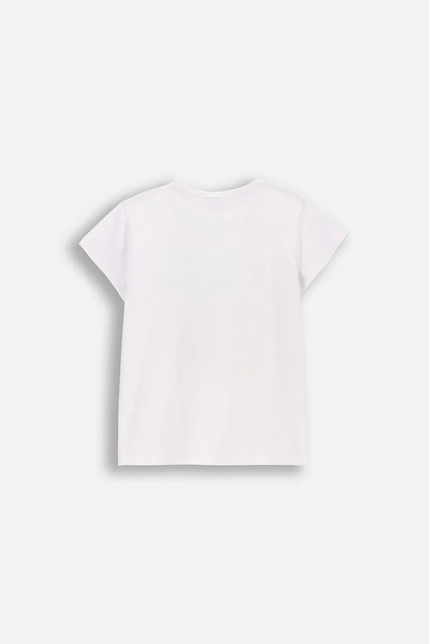 Футболка Coccodrillo цвет белый EVERYDAY GIRL
