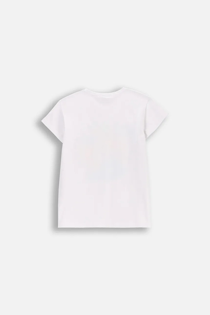 Футболка Coccodrillo цвет белый EVERYDAY GIRL