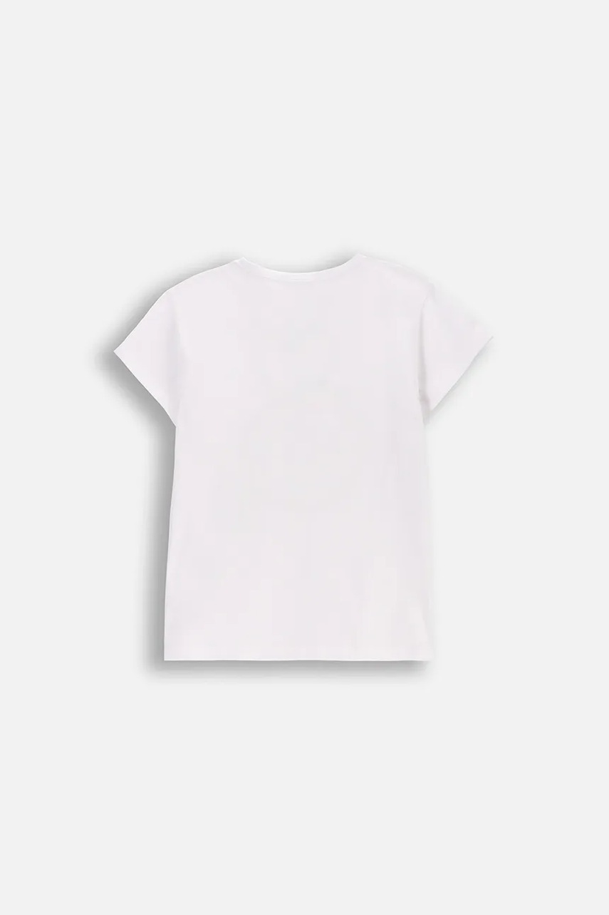 Футболка Coccodrillo цвет белый EVERYDAY GIRL