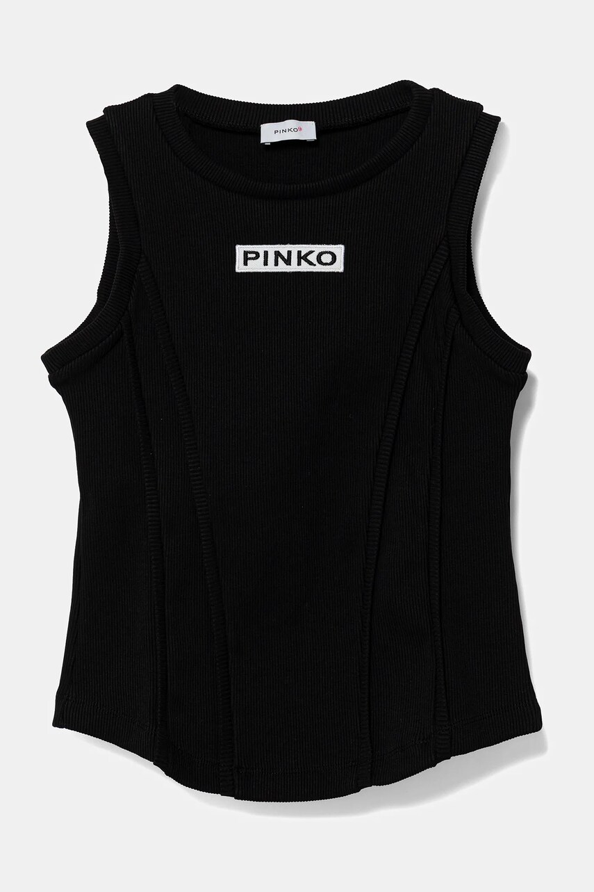 Levně Dětský top Pinko černá barva, KFTS012.C.CS019
