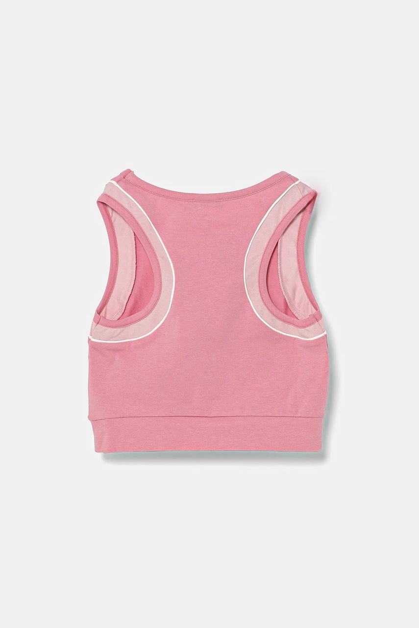 Детский топ United Colors of Benetton цвет розовый 3P4ZCH01U Детский топ United Colors of Benetton цвет розовый 3P4ZCH01U
