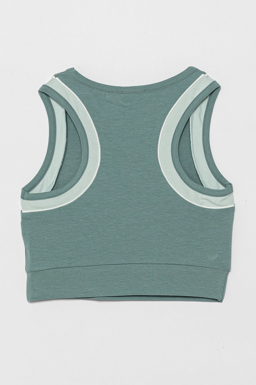 Детский топ United Colors of Benetton цвет зелёный 3P4ZCH01U Детский топ United Colors of Benetton цвет зелёный 3P4ZCH01U