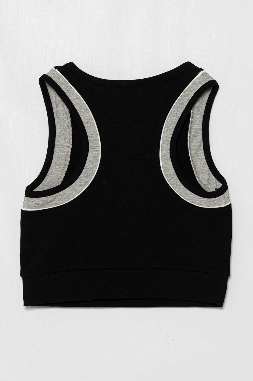 Детский топ United Colors of Benetton цвет чёрный 3P4ZCH01U