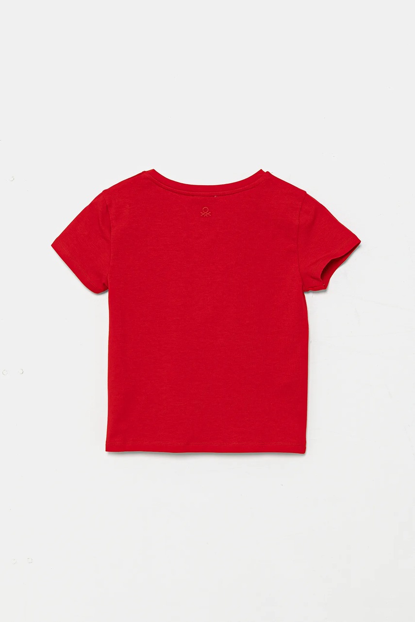 Детская футболка United Colors of Benetton цвет красный 3P4ZC10O0
