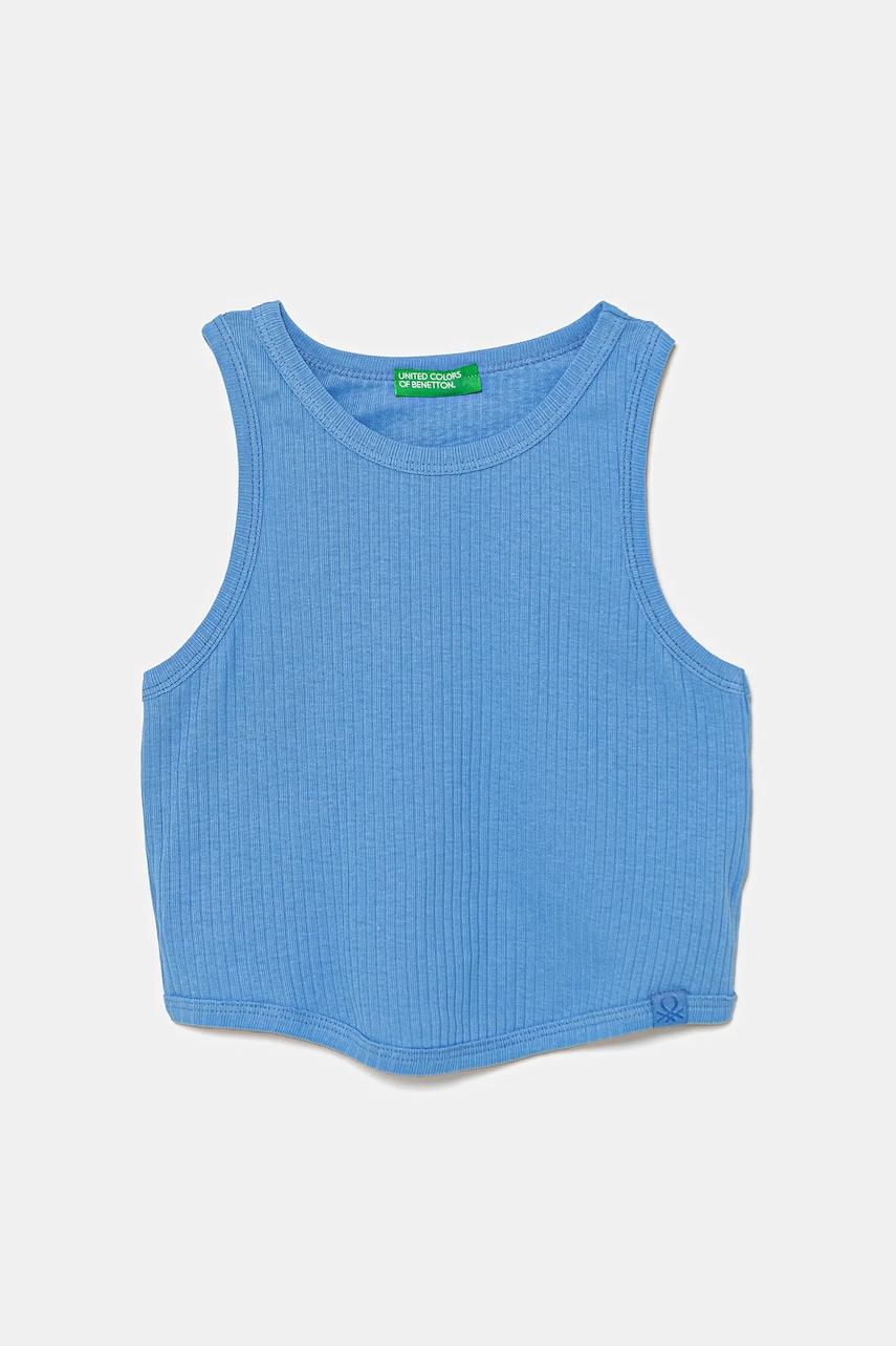 United Colors of Benetton top din bumbac pentru copii 31H3CH01F