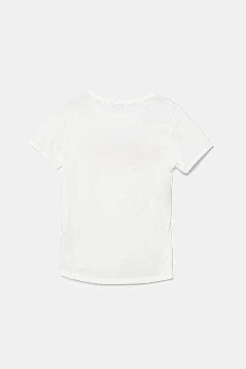 Детская хлопковая футболка United Colors of Benetton цвет белый 3I1XC10OY Детская хлопковая футболка United Colors of Benetton цвет белый 3I1XC10OY