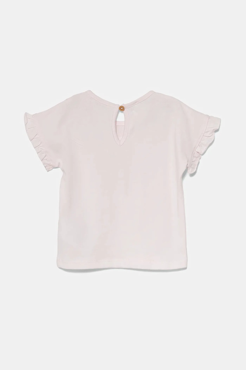 Футболка для младенцев United Colors of Benetton цвет розовый 3I1XA106C Футболка для младенцев United Colors of Benetton цвет розовый 3I1XA106C