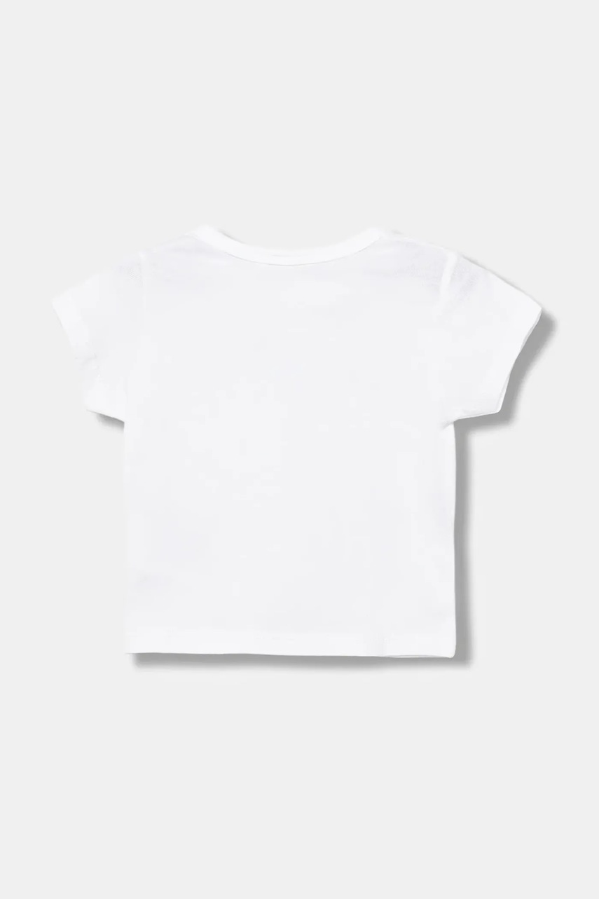 Детская хлопковая футболка United Colors of Benetton цвет белый 3I1XA1067