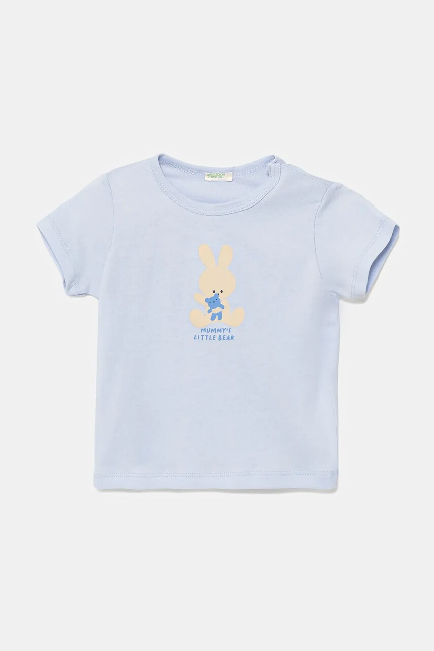 United Colors of Benetton tricou din bumbac pentru bebelusi 3I1XA1067