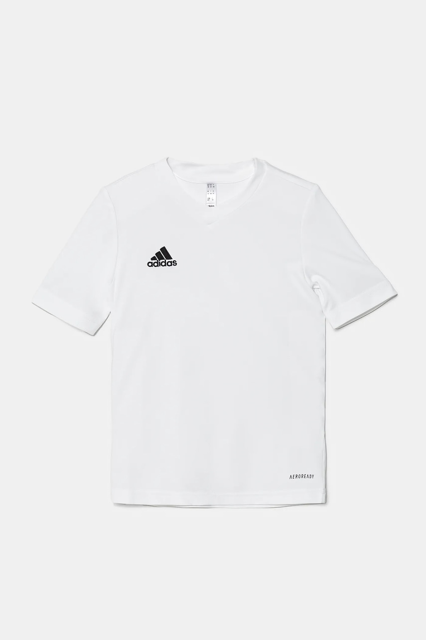 adidas Performance tricou copii culoarea alb, cu imprimeu, HC5054 adidas Performance tricou copii culoarea alb, cu imprimeu, HC5054