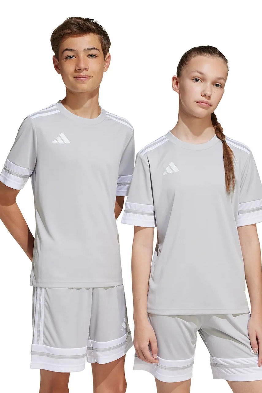 adidas Performance tricou copii culoarea gri, JJ0061