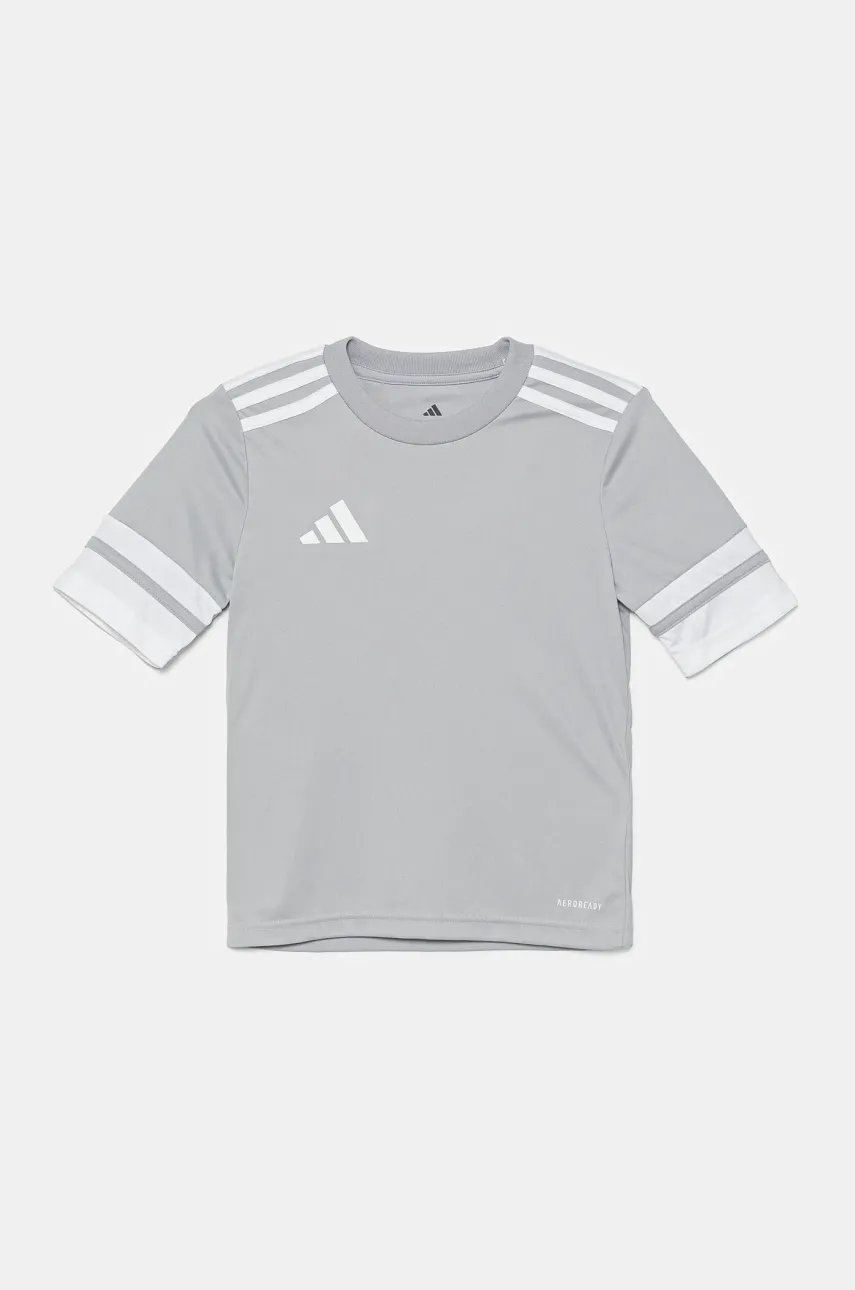 adidas Performance tricou copii culoarea gri, JJ0061