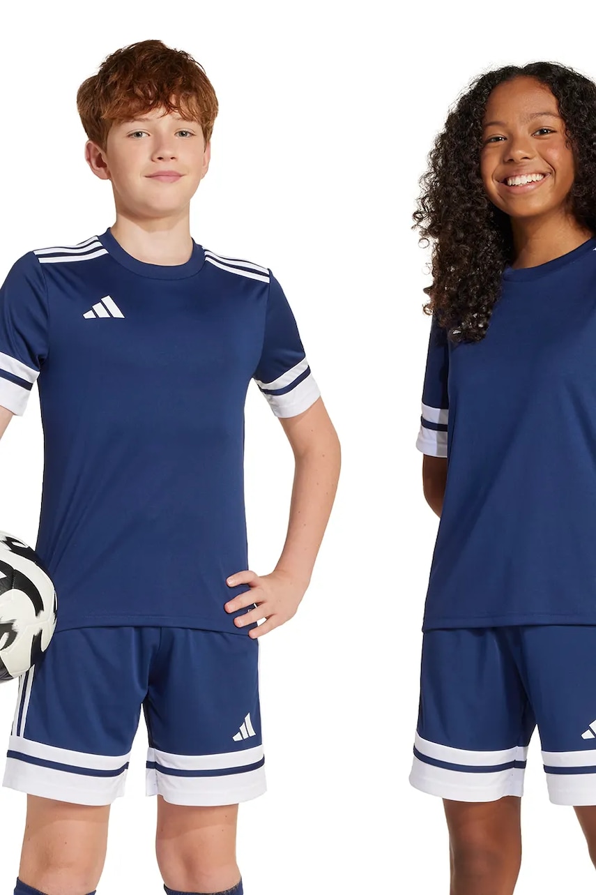 adidas Performance tricou copii culoarea bleumarin, cu imprimeu, JJ0053 adidas Performance tricou copii culoarea bleumarin, cu imprimeu, JJ0053