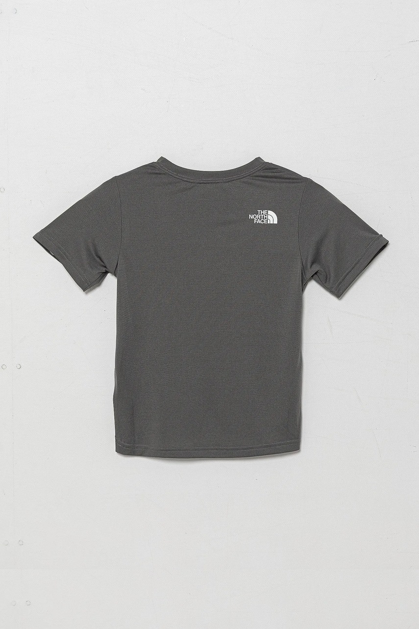 Дитяча футболка The North Face TEEN NEW 24/7 SS TEE колір сірий з принтом NF0A8DF20UZ1
