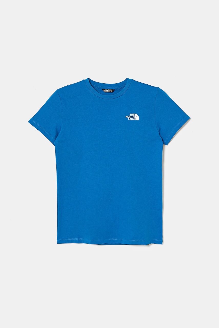 The North Face tricou copii TEEN S/S SIMPLE DOME TEE cu imprimeu, NF0A8DRPT4S1 The North Face tricou copii TEEN S/S SIMPLE DOME TEE cu imprimeu, NF0A8DRPT4S1