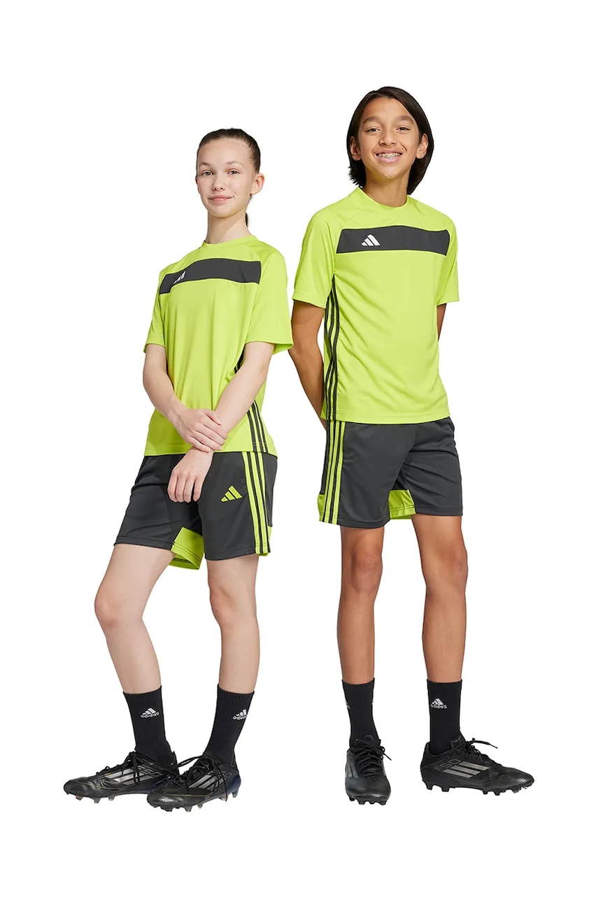 adidas tricou copii culoarea verde, cu imprimeu, JW0455