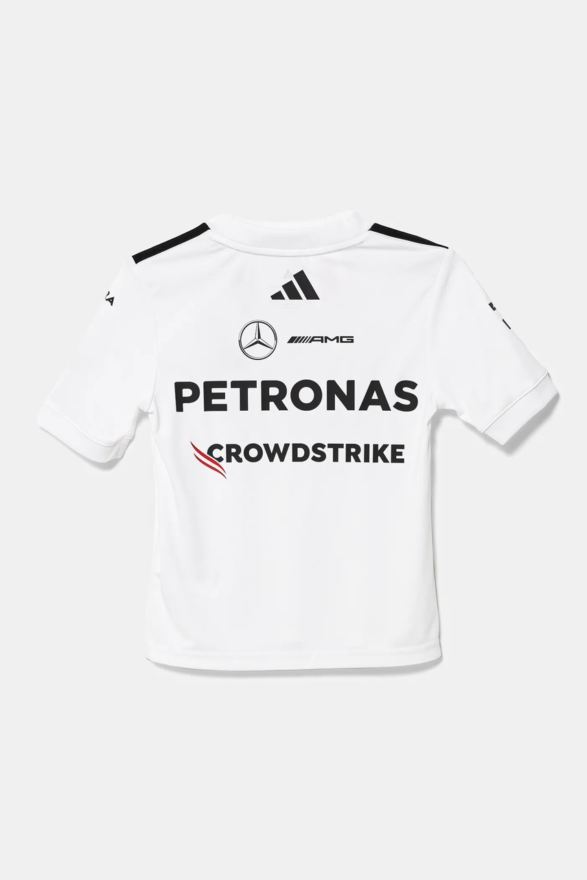 Детская футболка adidas Performance MER DR цвет белый с принтом JX5803 Детская футболка adidas Performance MER DR цвет белый с принтом JX5803
