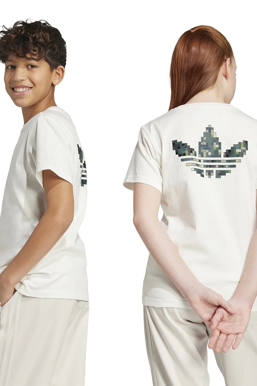 Дитяча бавовняна футболка adidas Originals