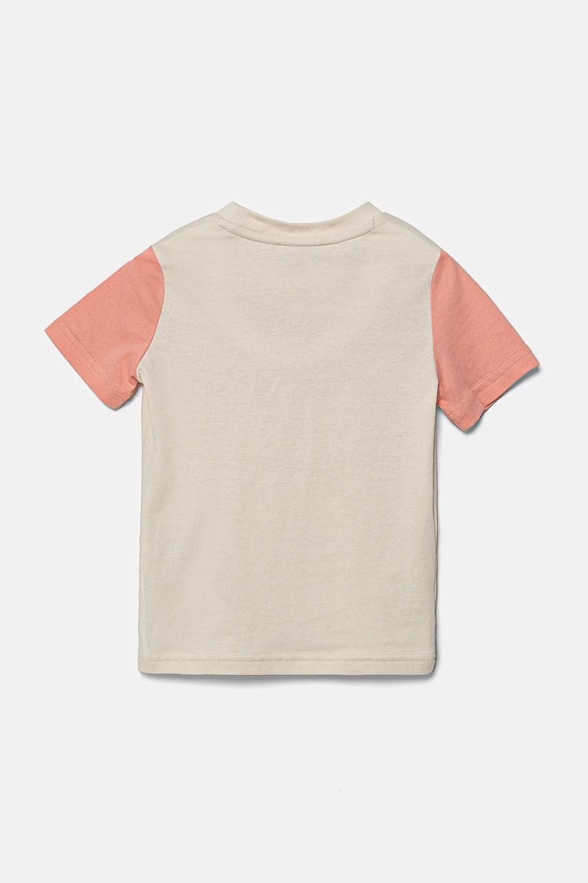 Детская хлопковая футболка Puma SANDY ADVENTURES Tee цвет бежевый с принтом 685155 Детская хлопковая футболка Puma SANDY ADVENTURES Tee цвет бежевый с принтом 685155