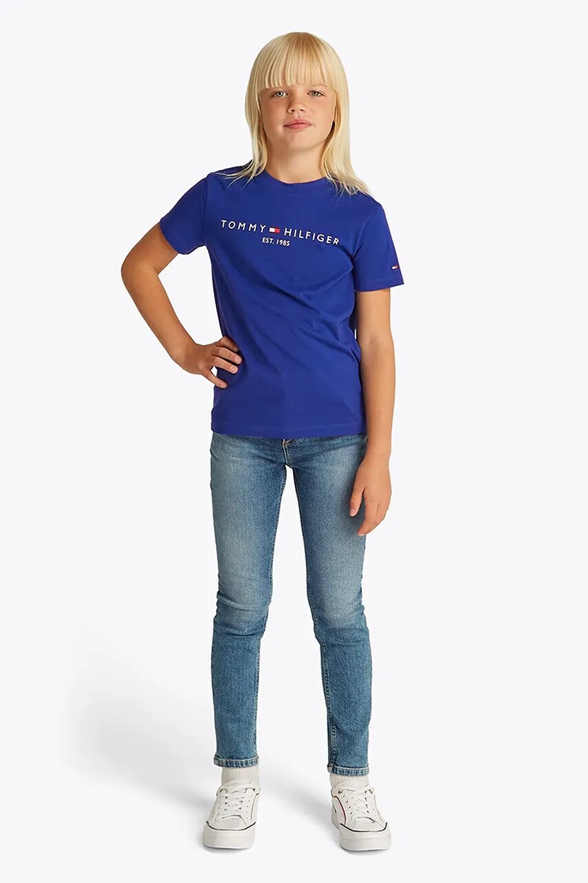 Levně Dětské tričko Tom Ford fialová barva, KS0KS00397