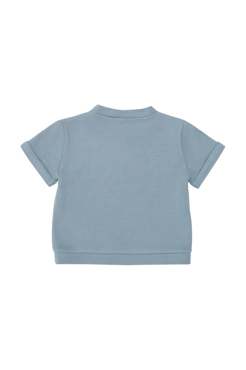Donsje gyerek pamut póló Jarne T-shirt Bear sima, 4081801 termék 2. képe