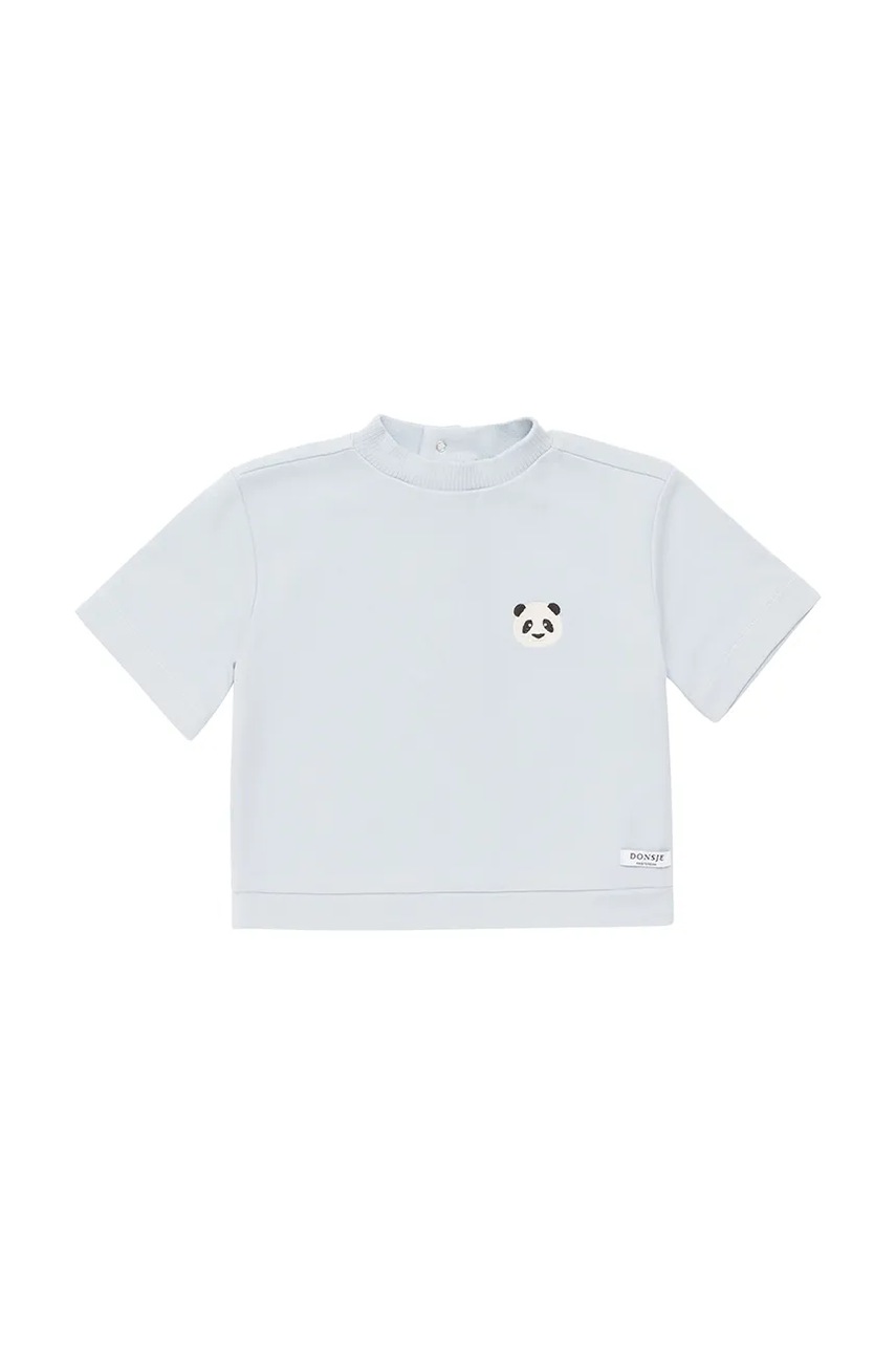 Футболка для младенцев Donsje Jarne T-shirt Panda однотонный 4081803 Футболка для младенцев Donsje Jarne T-shirt Panda однотонный 4081803