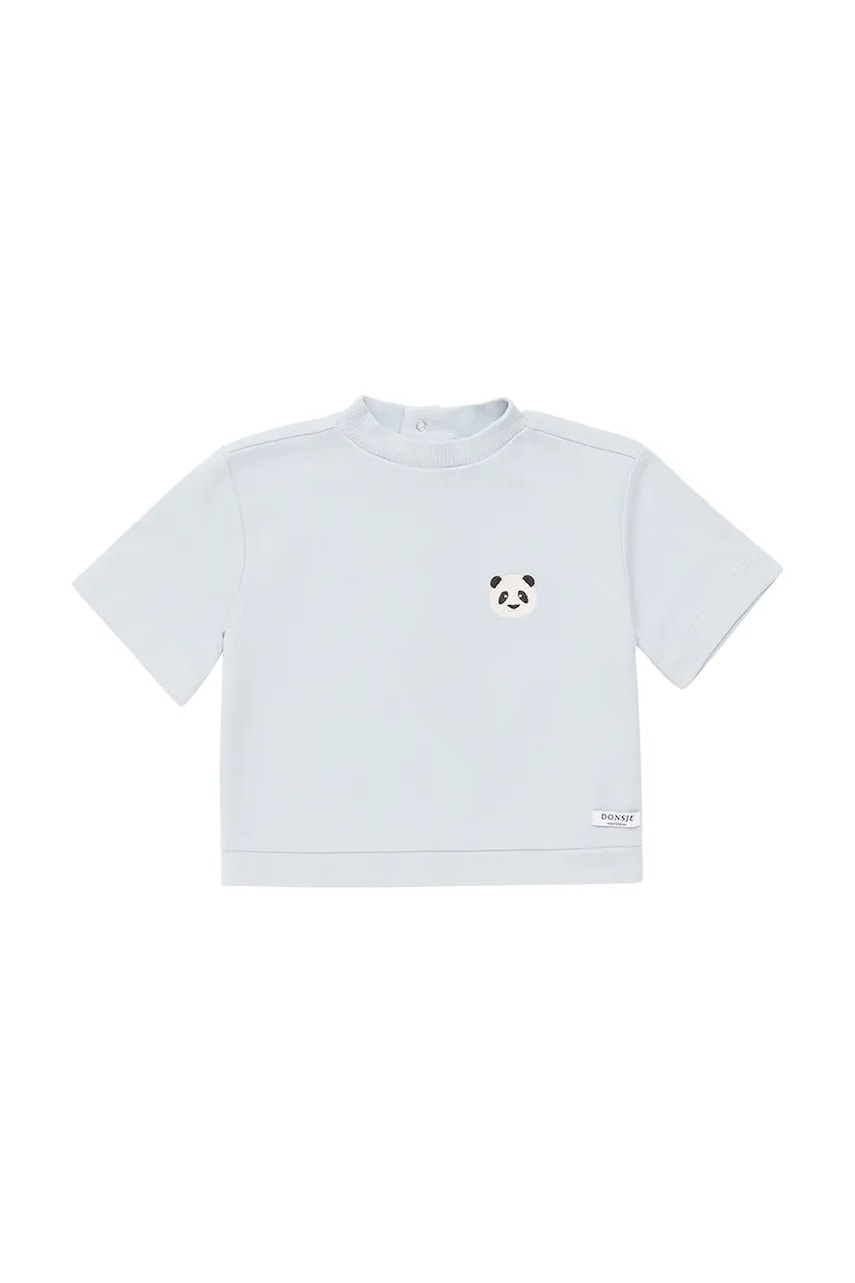 Детская футболка Donsje Jarne T-shirt Panda однотонный 4081803 Детская футболка Donsje Jarne T-shirt Panda однотонный 4081803