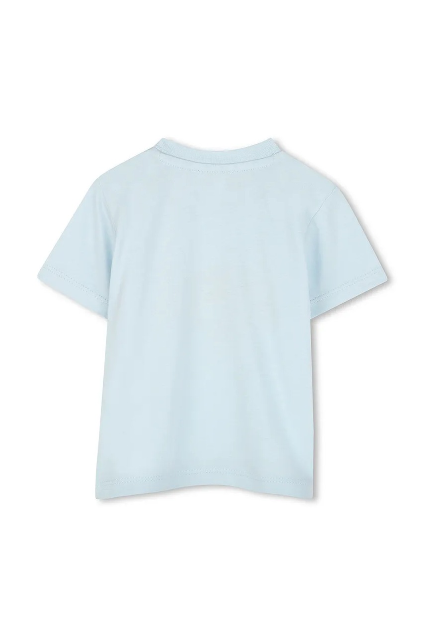 Детская хлопковая футболка Kenzo Kids с принтом K60977 Детская хлопковая футболка Kenzo Kids с принтом K60977