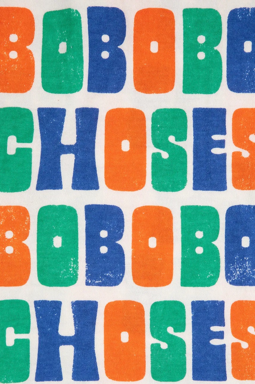 Bobo Choses gyerek pamut póló narancssárga, mintás, 125AC123 termék 2. képe