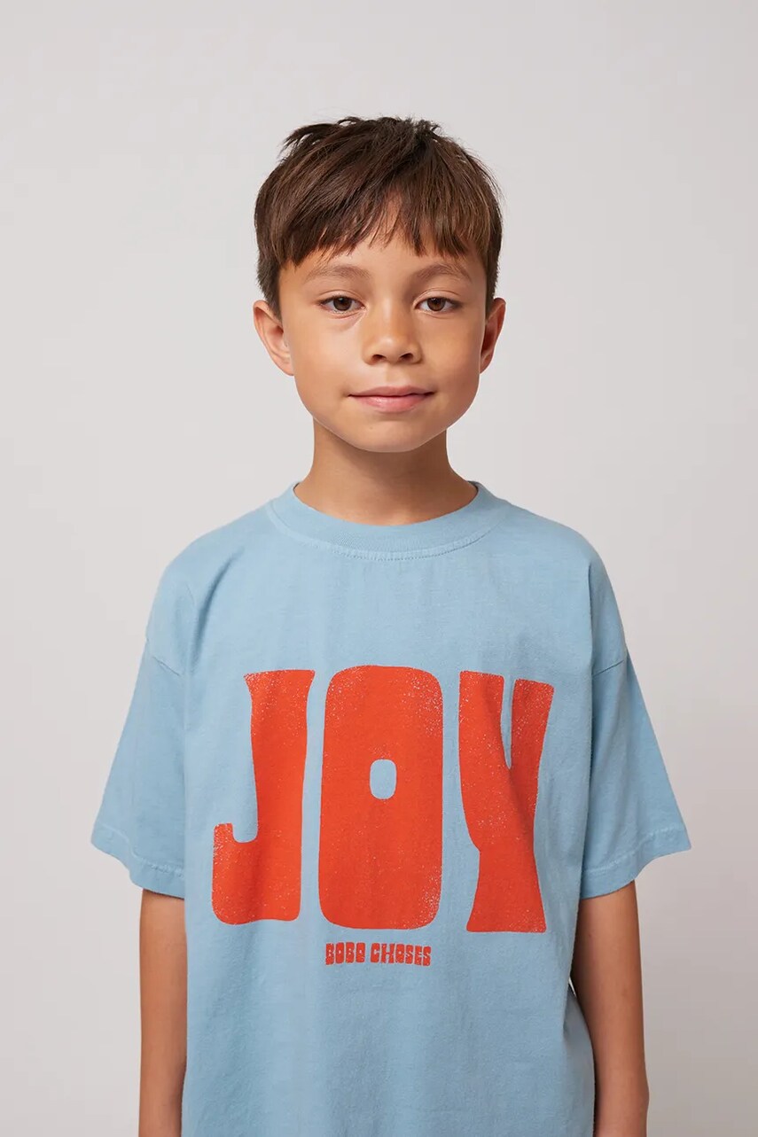 Bobo Choses tricou de bumbac pentru copii Joy cu imprimeu, 125AC010