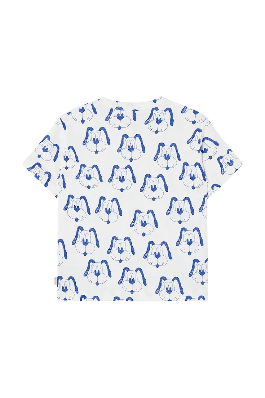 Детская хлопковая футболка Tinycottons DOGS TEE с принтом SS25-460 Детская хлопковая футболка Tinycottons DOGS TEE с принтом SS25-460