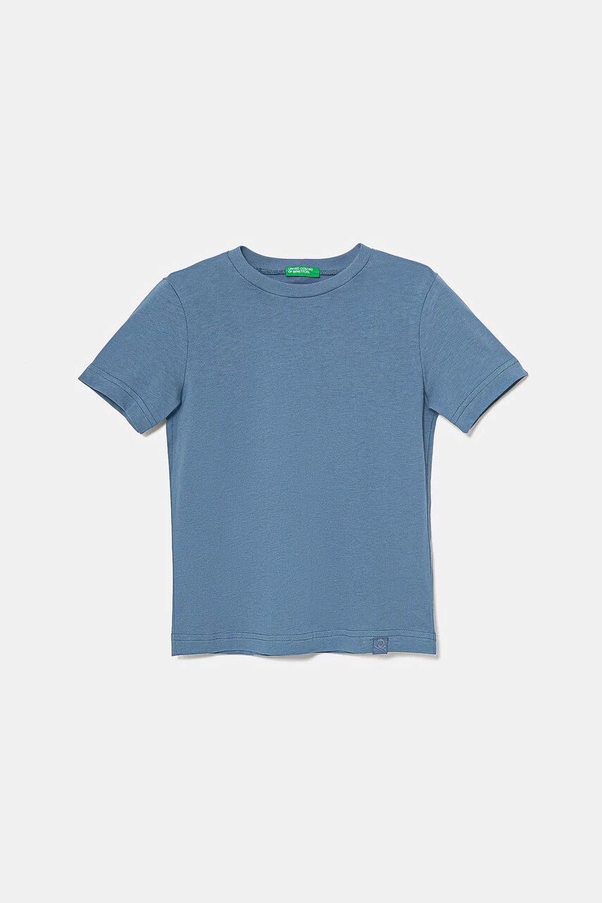 United Colors of Benetton tricou de bumbac pentru copii neted, 3I1XC109W
