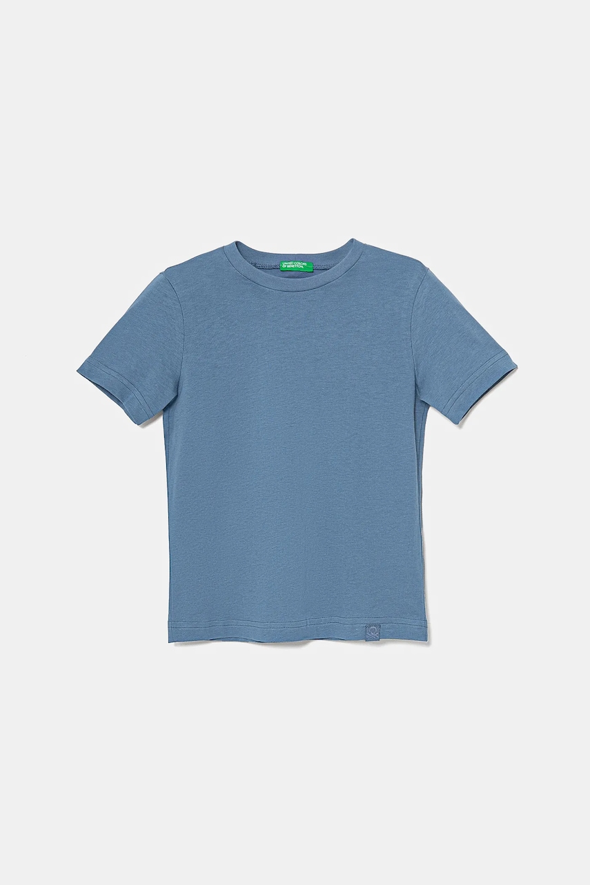 United Colors of Benetton tricou de bumbac pentru copii neted, 3I1XC109W