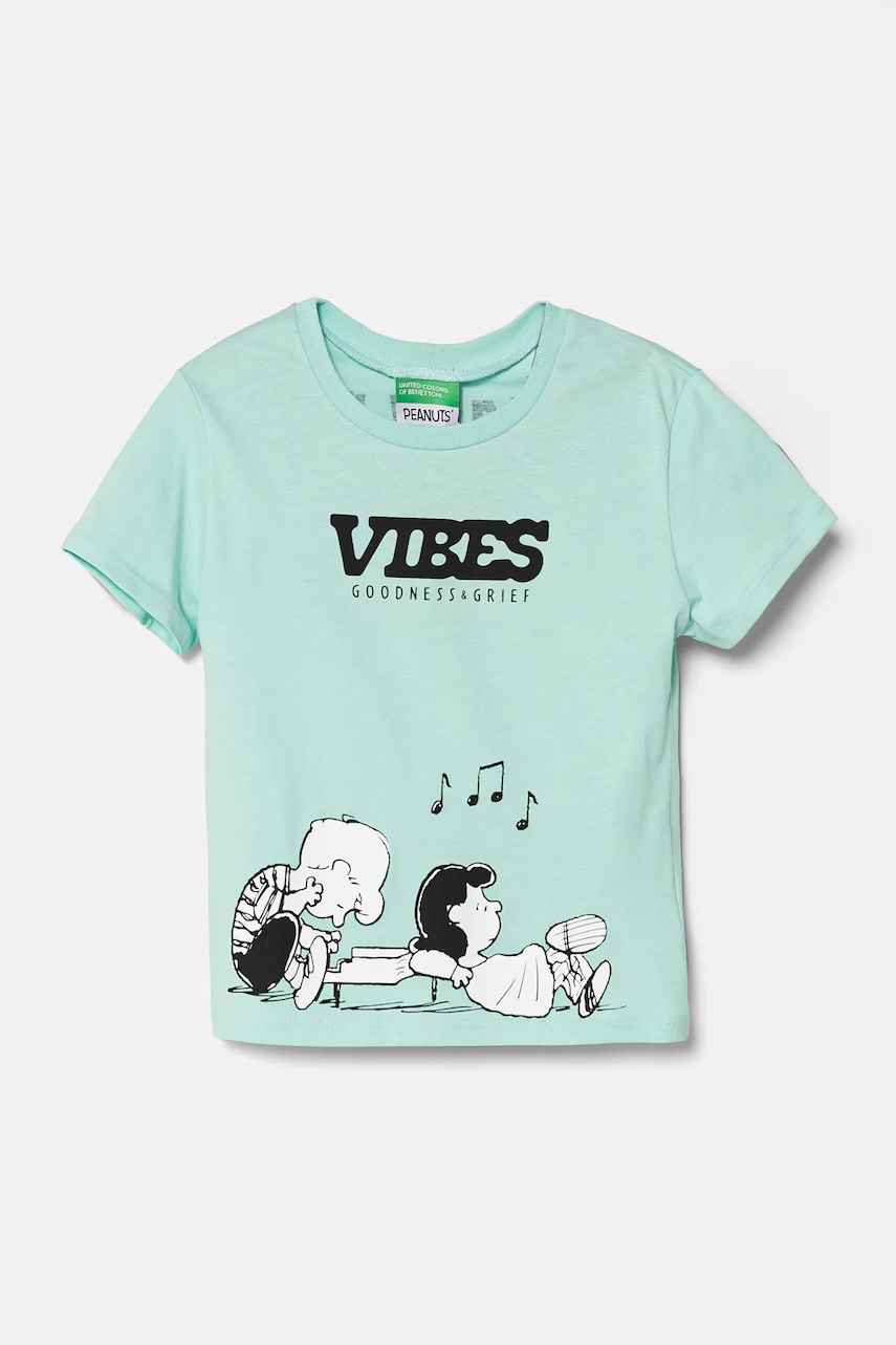 United Colors of Benetton tricou de bumbac pentru copii