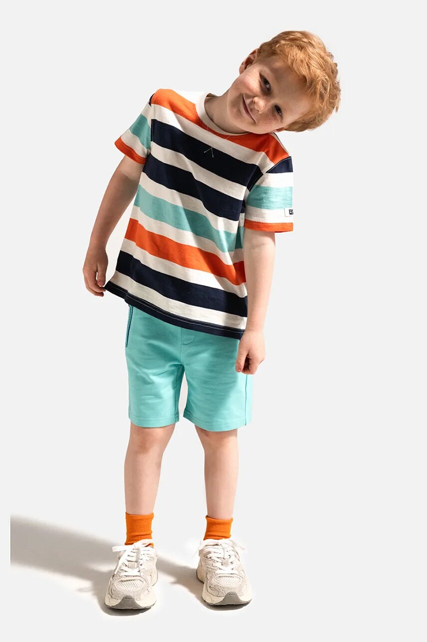 Coccodrillo tricou de bumbac pentru copii cu imprimeu, HOLIDAY SPLASH BOY KIDS
