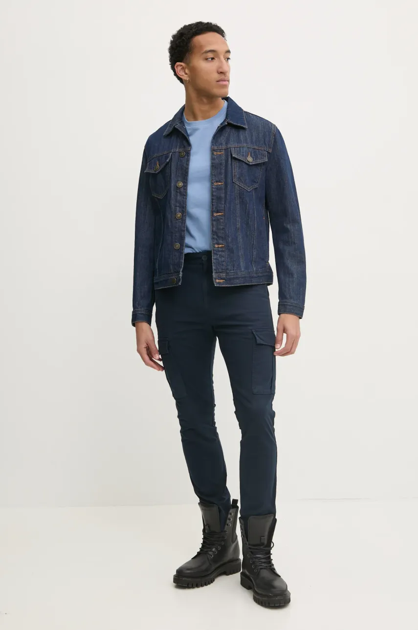 Хлопковая футболка Tommy Jeans мужская с аппликацией DM0DM21140 Хлопковая футболка Tommy Jeans мужская с аппликацией DM0DM21140