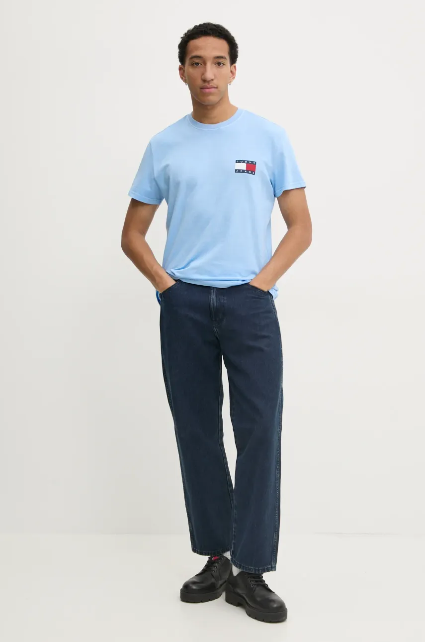 Футболка Tommy Jeans мужская с принтом DM0DM20346 Футболка Tommy Jeans мужская с принтом DM0DM20346